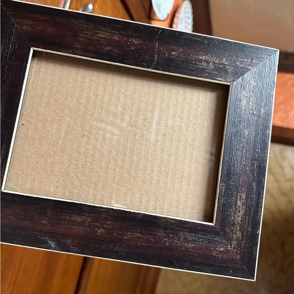 Vintage Weathered brown wooded Picture Frame - Picture 5 of 14